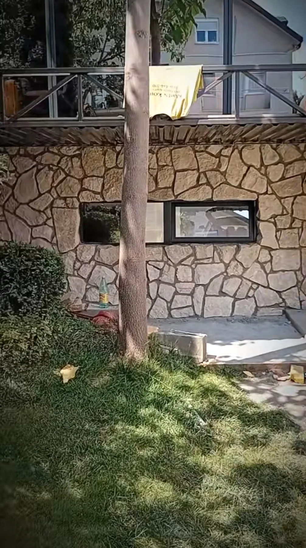 Završen fasadni detalj od prirodnog kamena Novi Sad